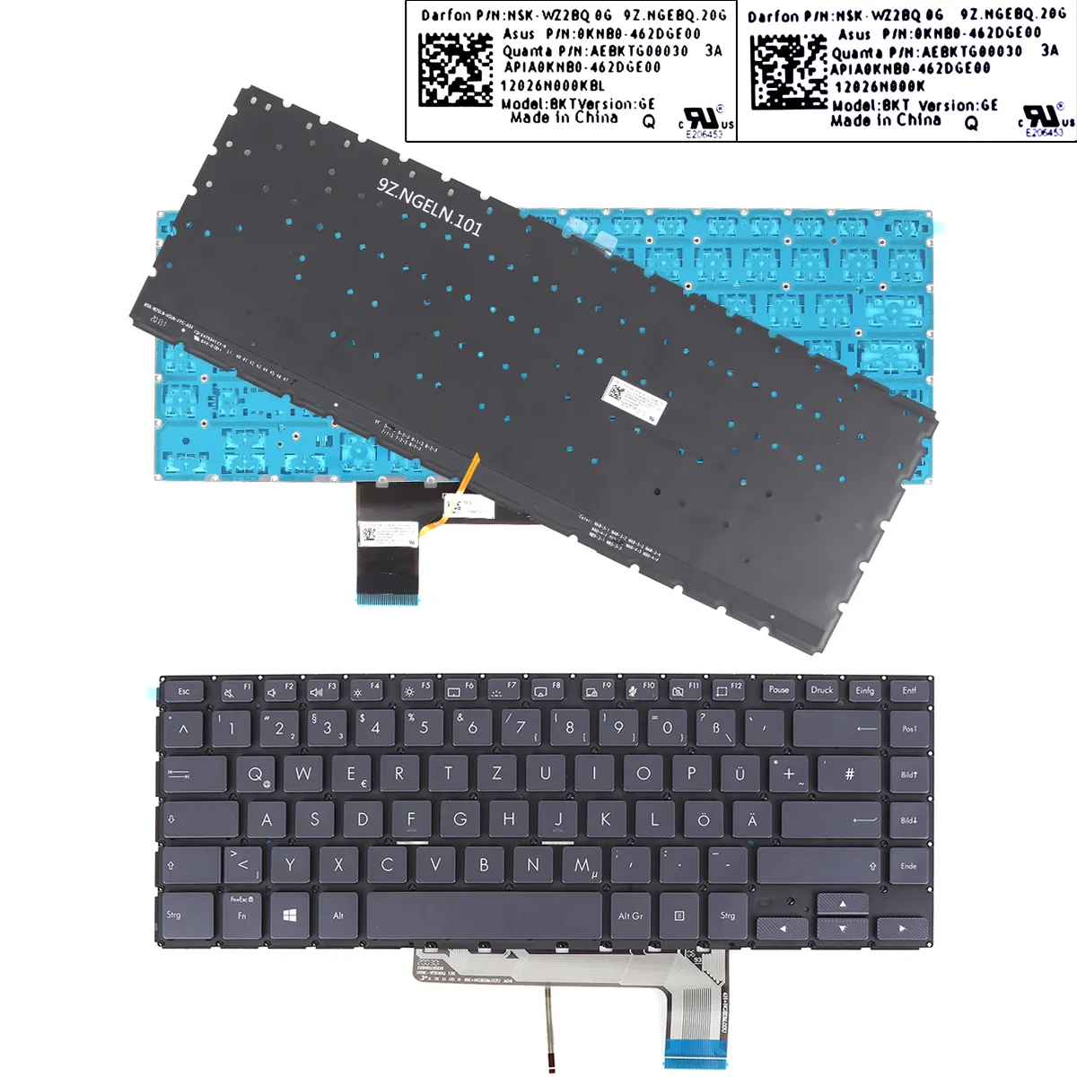 Picture of ASUS W700G3T G2T W700G1T W700GV W700TA STAR-GRAY（backlit win8)